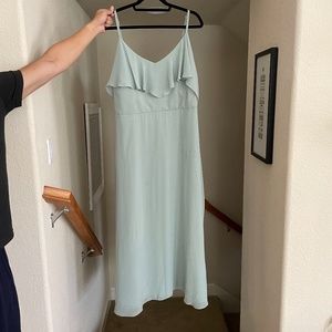 Birdy Grey Jane Convertible Bridesmaid Dress in Sage - Size 1X